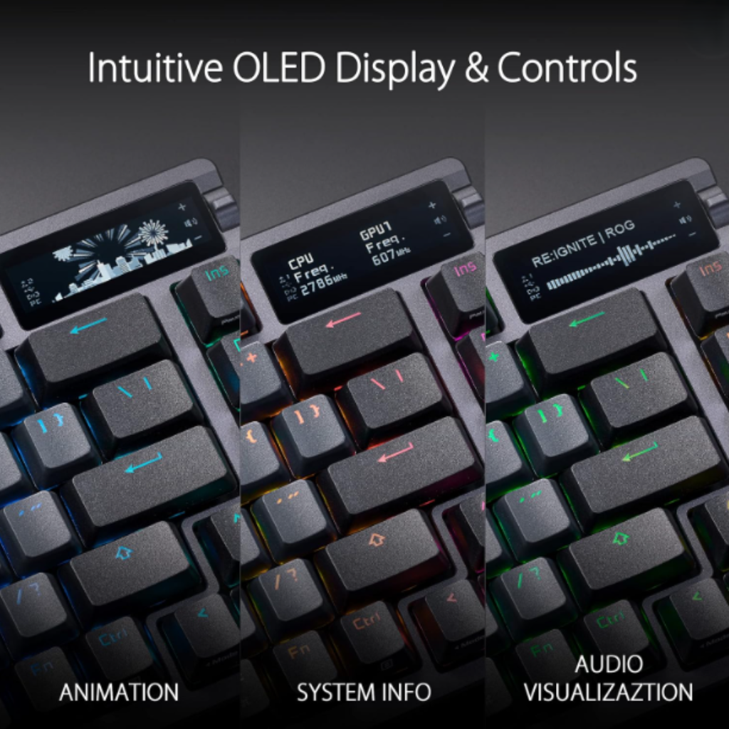 Asus ROG Azoth 75% Wireless Mechanical Gaming Keyboard