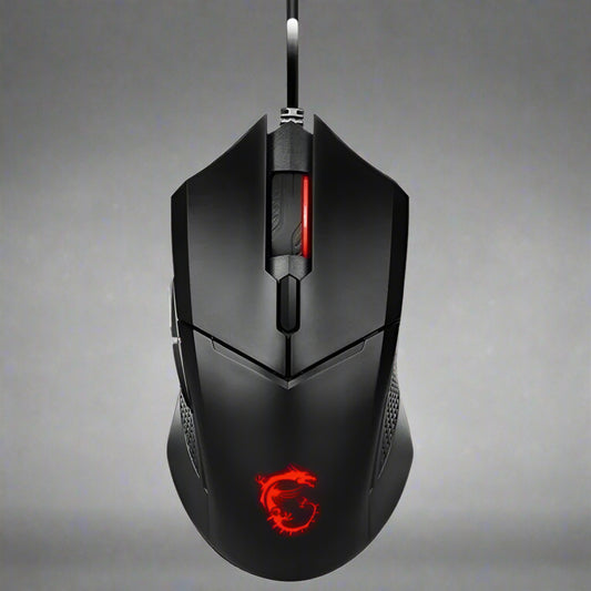 MSI CLUTCH GM08 RGB Optical Gaming Mouse Black-0